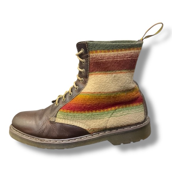 👢 Dr. Martens x Pendleton Wool & Leather Boots | Rare Size 14 | Limited Collab‎ - Picture 4 of 8
